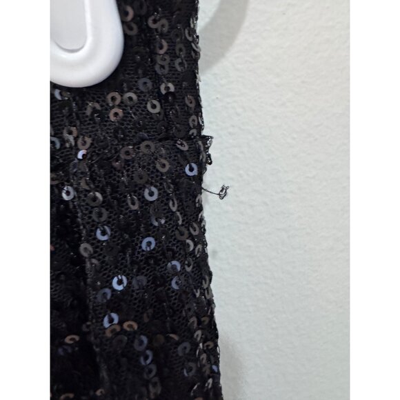 Wild & Fable Black Sequin Pants W/ Built-In Shorts NWT Size M - Picture 9 of 11